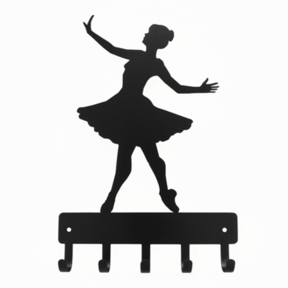 Ballerina Wall Hook — Waterproof Rust-Proof Decorative Hanger