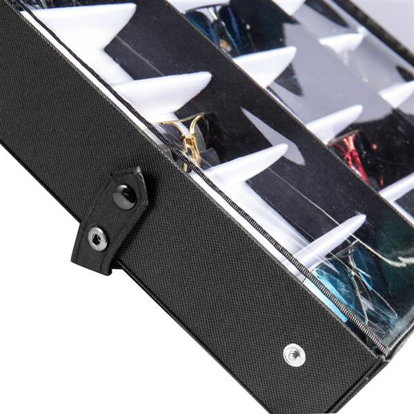 18-Piece Sunglasses Display Organizer Tray