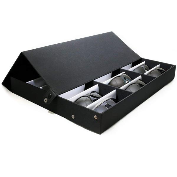 18-Piece Sunglasses Display Organizer Tray